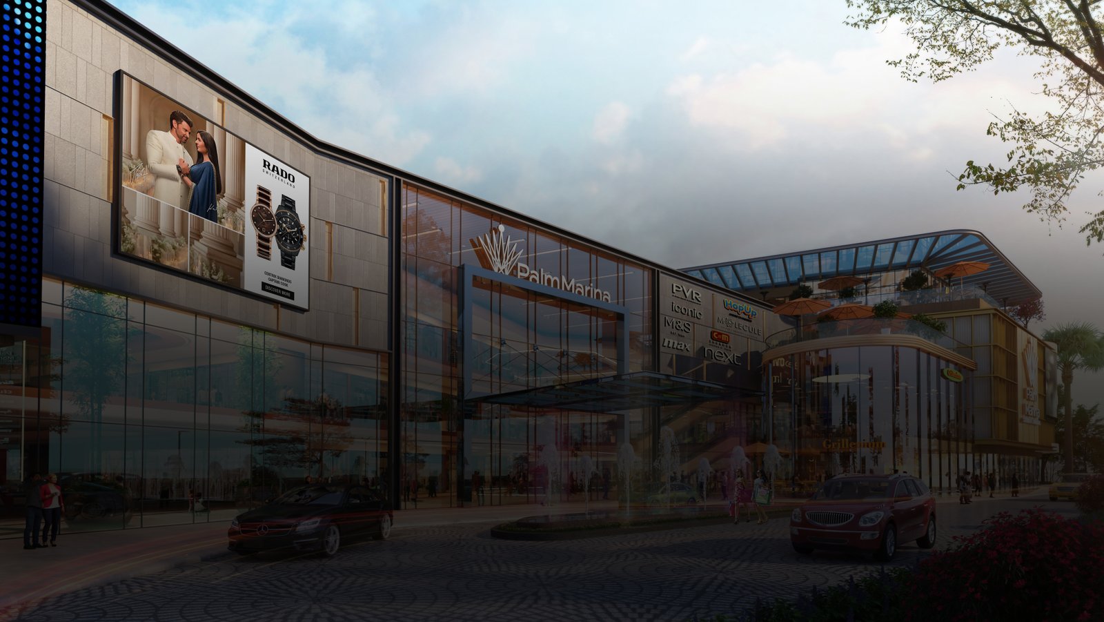 AMG real estate landmark development in Ludhiana — Ashok Malhotra Group, founded 1985